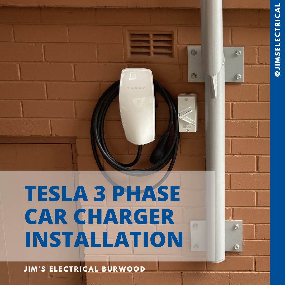 Tesla 3 Phase Car Charger Installation