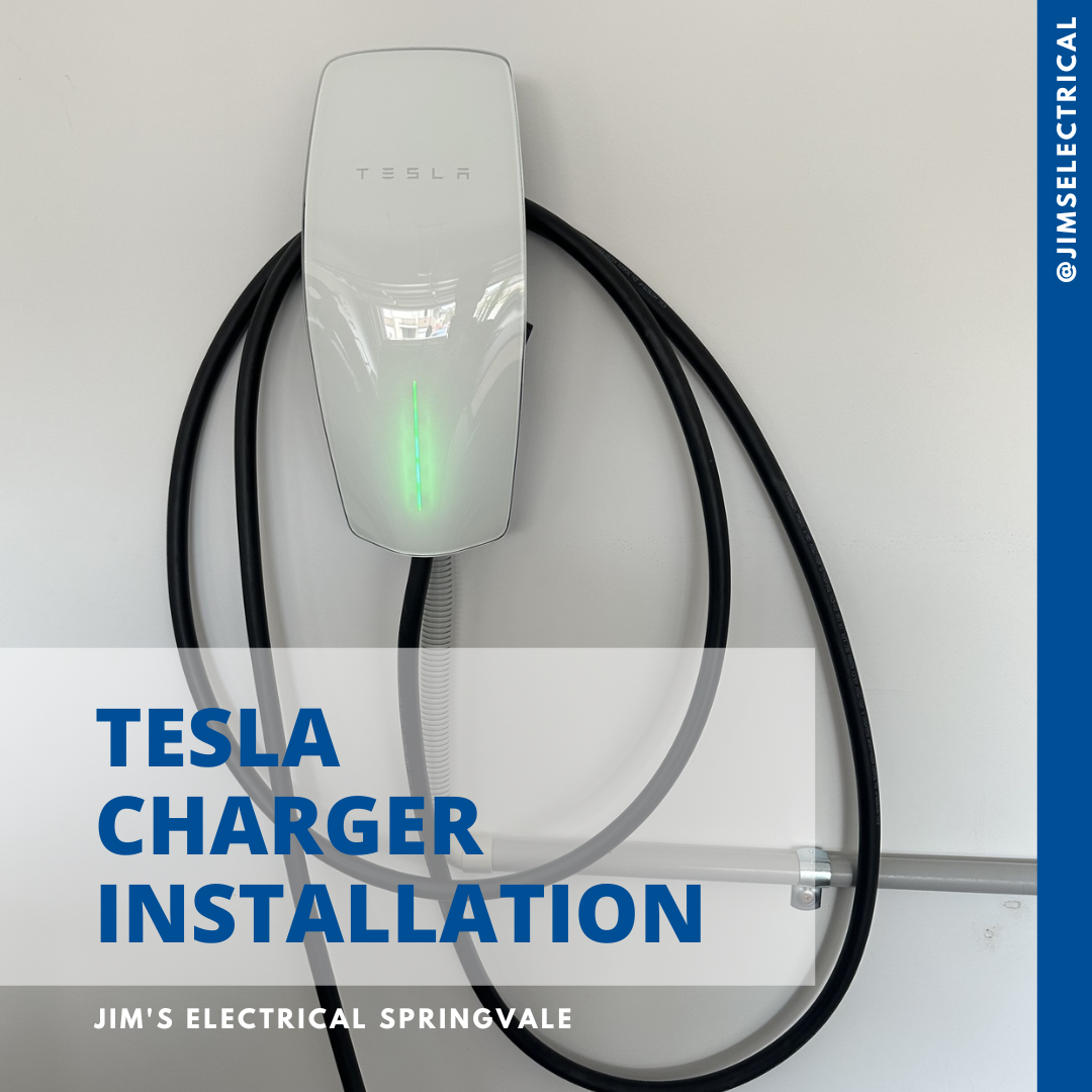 Tesla EV Charger Installation